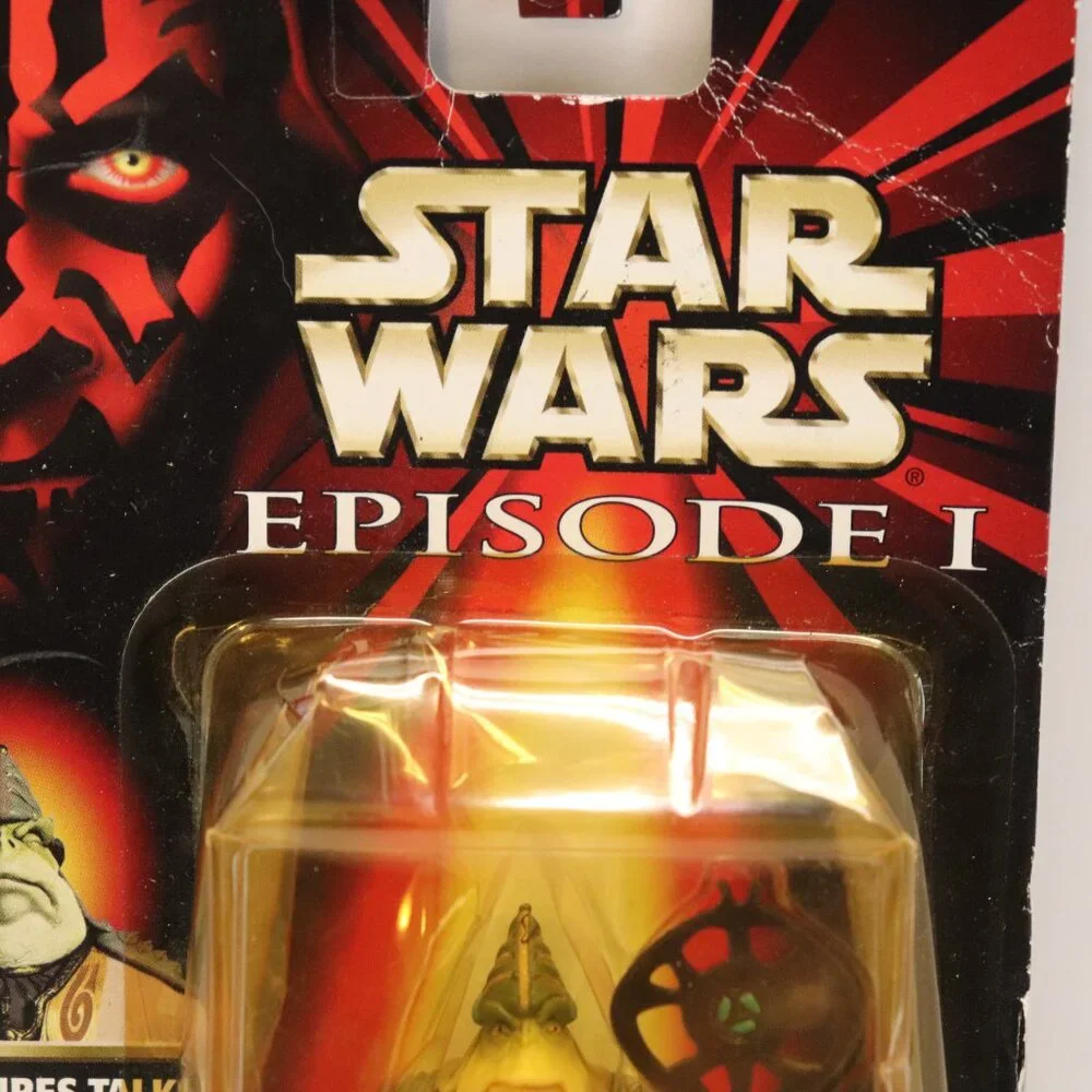 Boss Nass NIP 1988 Hasbro Star Wars Episode 1 w /Comm Tech Chip